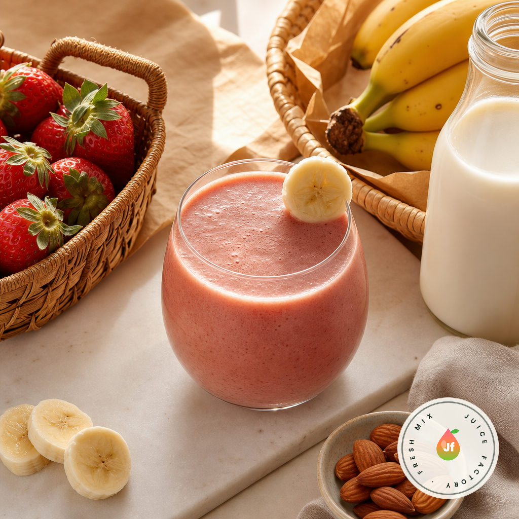 Velvety Banana & Strawberry